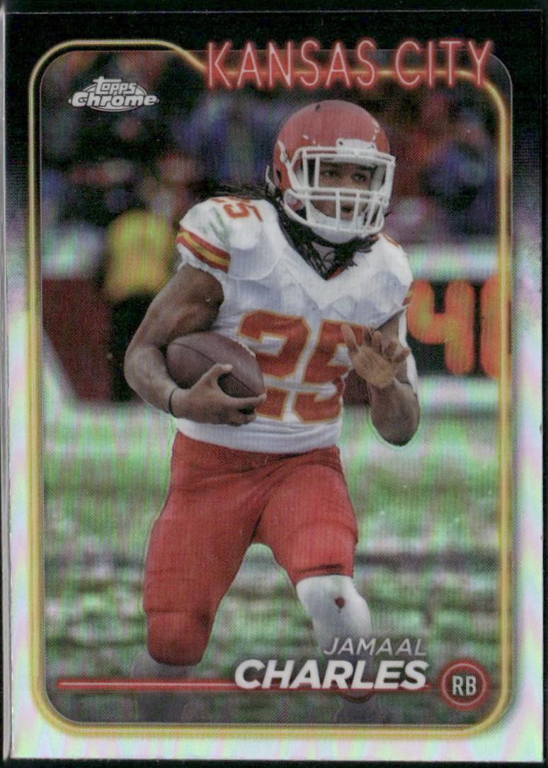 Jamaal Charles #95 Football Cards 2024 Topps Chrome