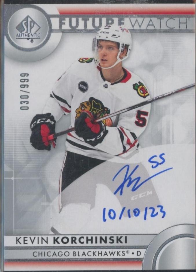 Kevin Korchinski #153 2023 Sp Authentic Hockey