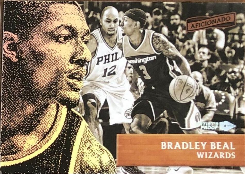 Bradley Beal Artist's Proof #5 Basketball Cards 2016 Panini Aficionado