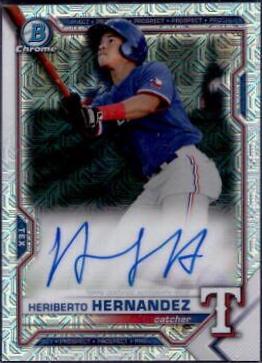 Heriberto Hernandez [Orange Refractor] #BMA-HH