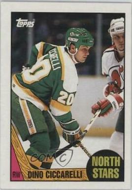 Dino Ciccarelli #81 Hockey Cards 1987 Topps