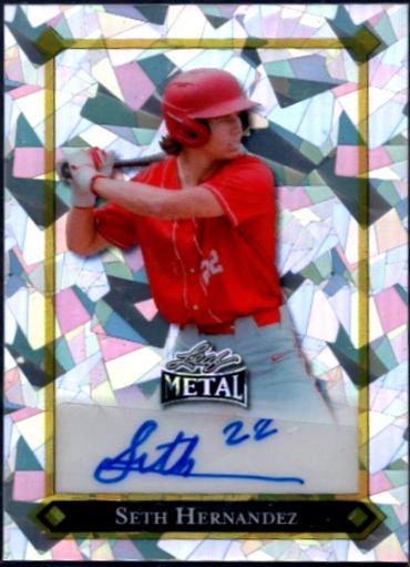 Seth Hernandez [Crystal Silver] #LGR-SH1 Prices | 2025 Leaf Metal 1992 ...