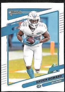 Xavien Howard #68 Football Cards 2021 Panini Donruss