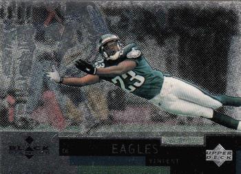 Troy Vincent #5 Football Cards 1998 Upper Deck Black Diamond
