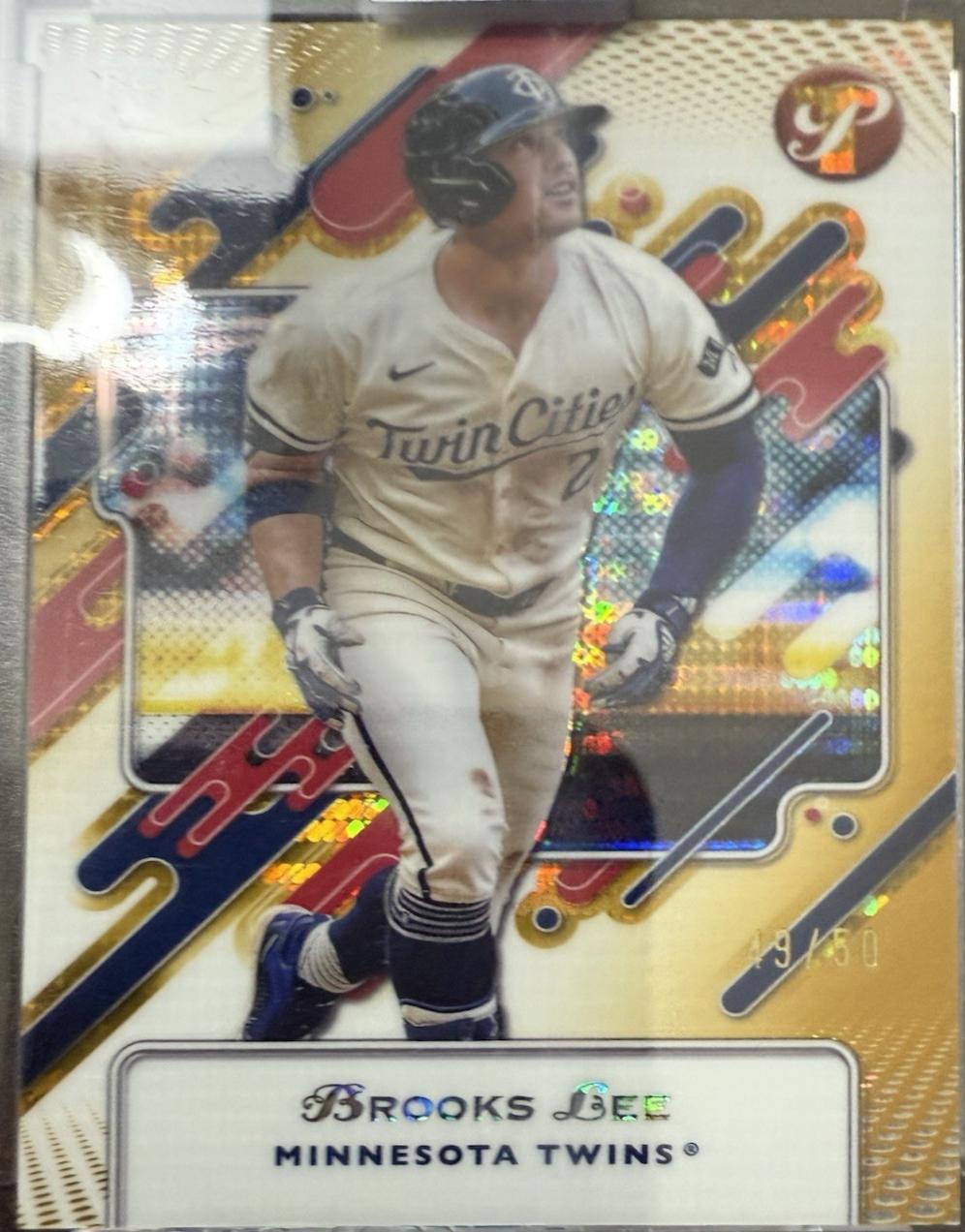 Brooks Lee [Encased Gold Refractor] #13