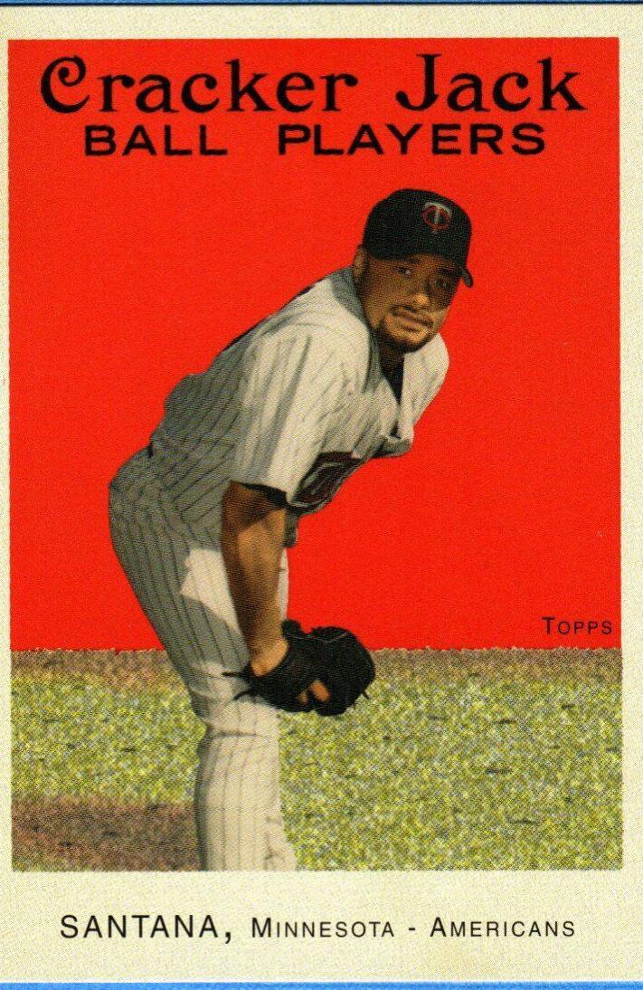 Johan Santana #155 2004 Topps Cracker Jack Baseball