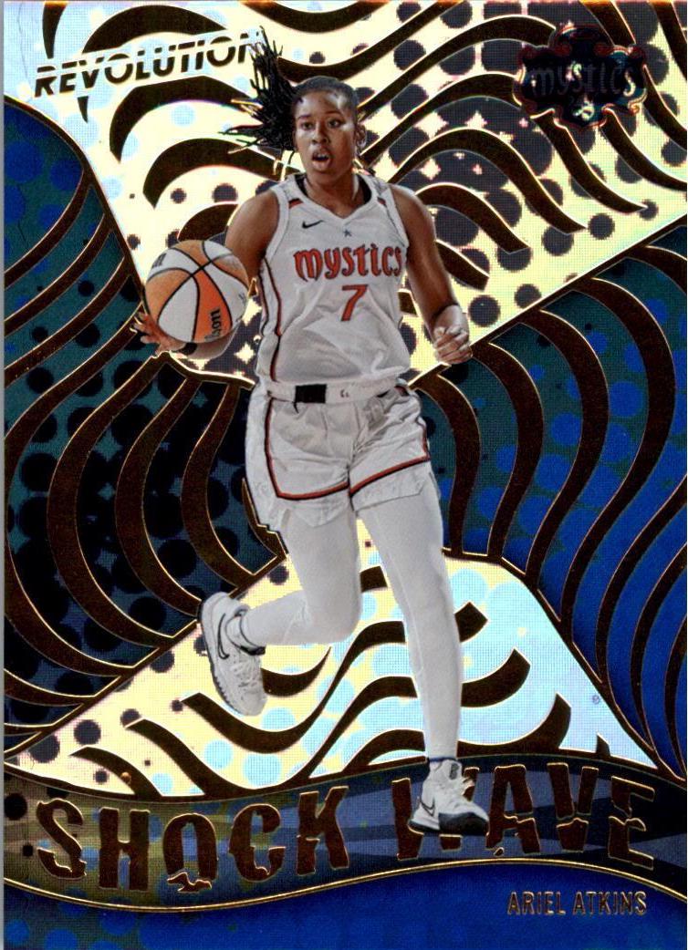 Ariel Atkins #11 Basketball Cards 2022 Panini Revolution WNBA Shock Wave