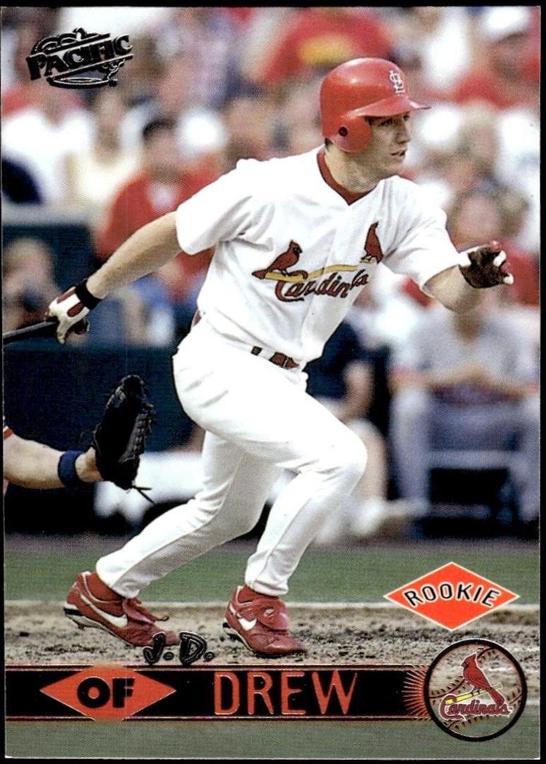 J.D. Drew #352 Baseball Cards 1999 Pacific
