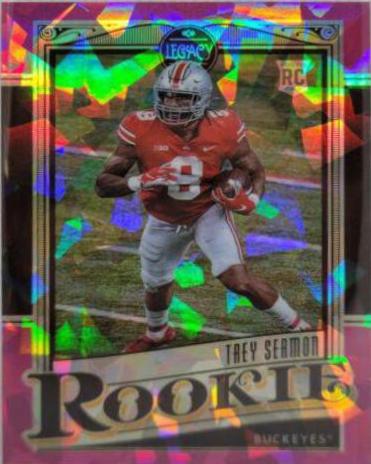 Trey Sermon #167 Football Cards 2021 Panini Legacy