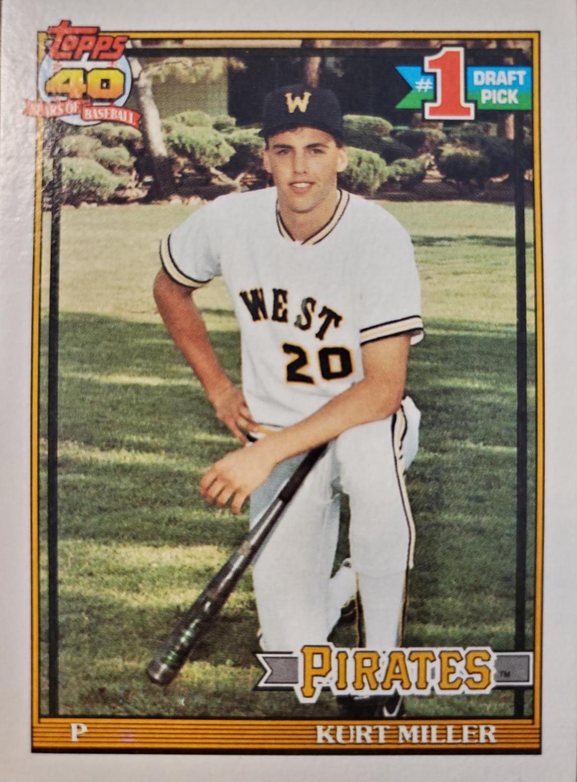 Kurt Miller #491 Baseball Cards 1991 Topps