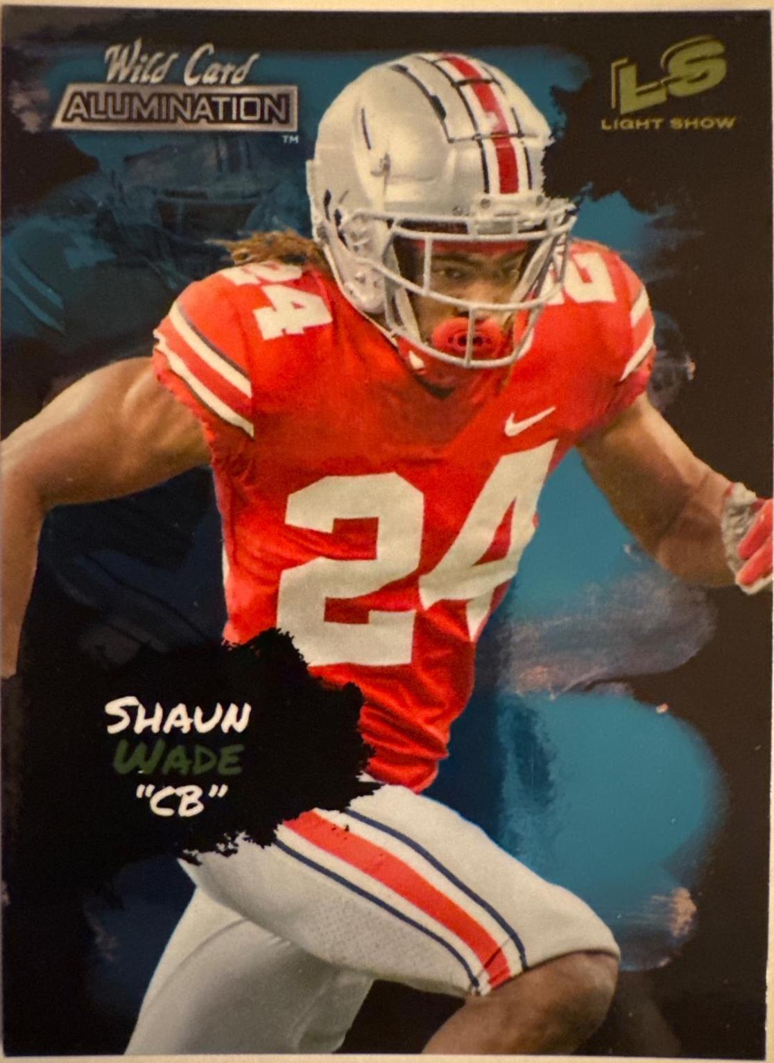 Shawn Wade #LS41 Football Cards 2021 Wild Card Alumination Light Show