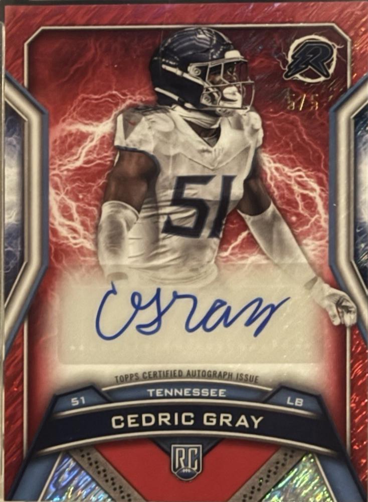 Cedric Gray [Red Static] #RRS-CG