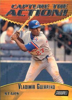 Vladimir Guerrero #CA9 Baseball Cards 2000 Stadium Club Chrome Capture the Action