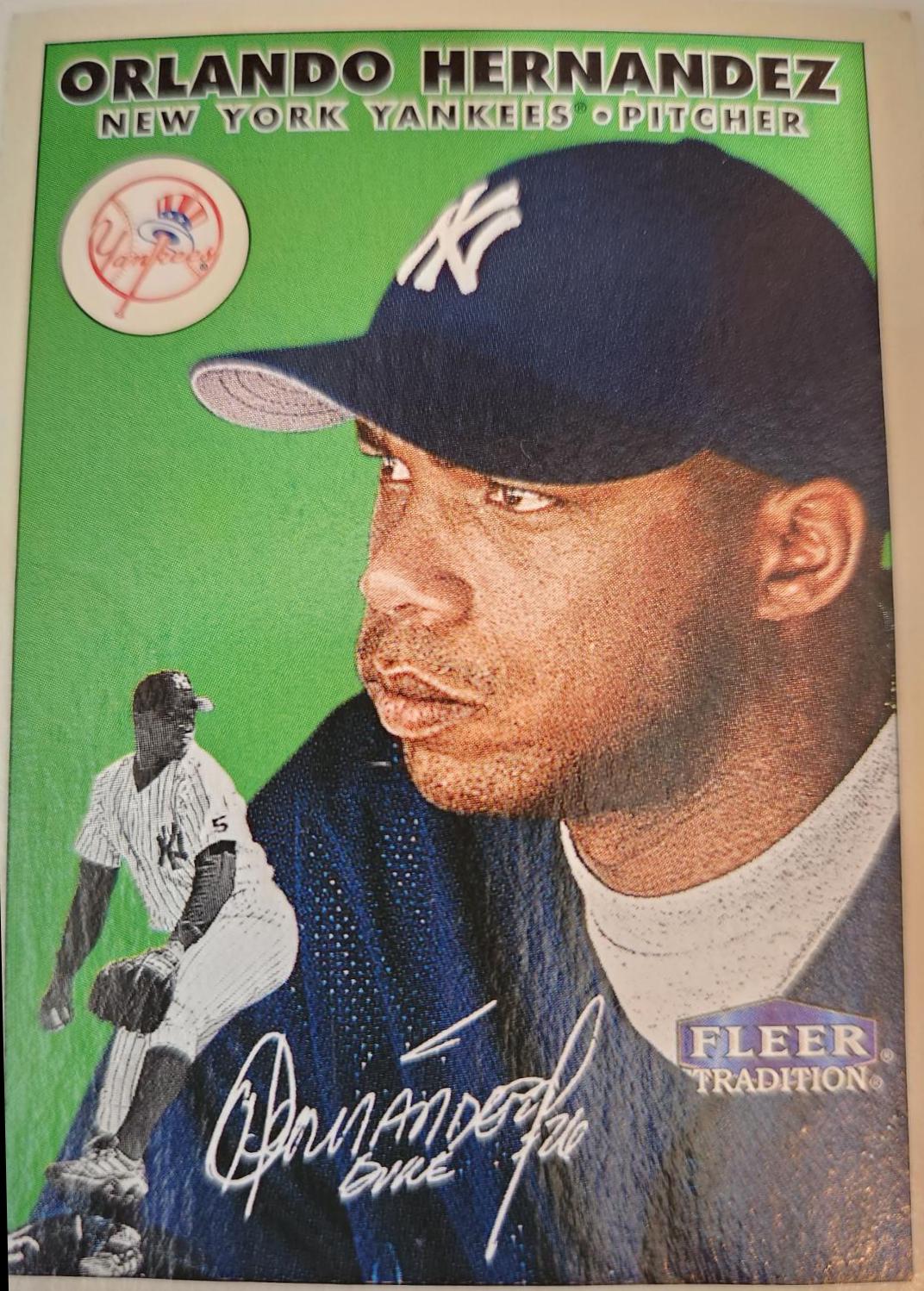Orlando Hernandez #48 Baseball Cards 2000 Fleer Tradition