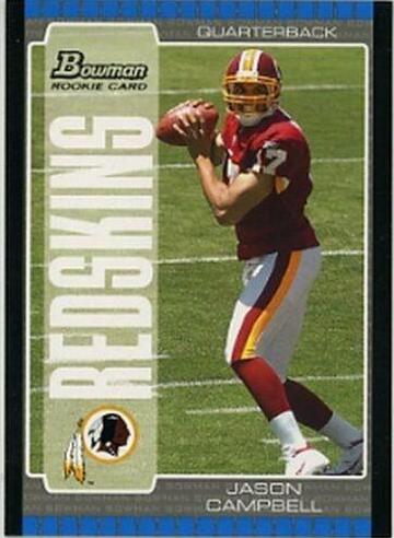 Jason Campbell #128 2005 Bowman Football