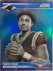 Bryce Young [Artist's Proof] #5 Football Cards 2024 Panini Score The Franchise Prices
