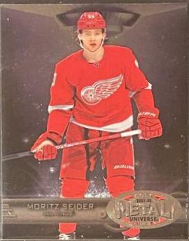 Moritz Seider #R-45 Hockey Cards 2021 Skybox Metal Universe 1997-98 Retro Rookies