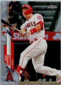 Mike Trout #1 Baseball Cards 2020 Topps
