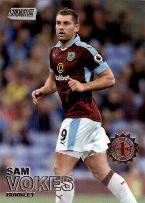 Sam Vokes #26 2016 Stadium Club Premier League
