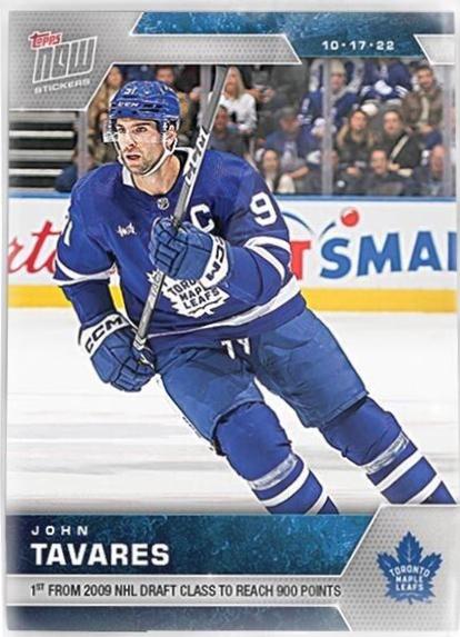 John Tavares #15 Hockey Cards 2022 Topps Now