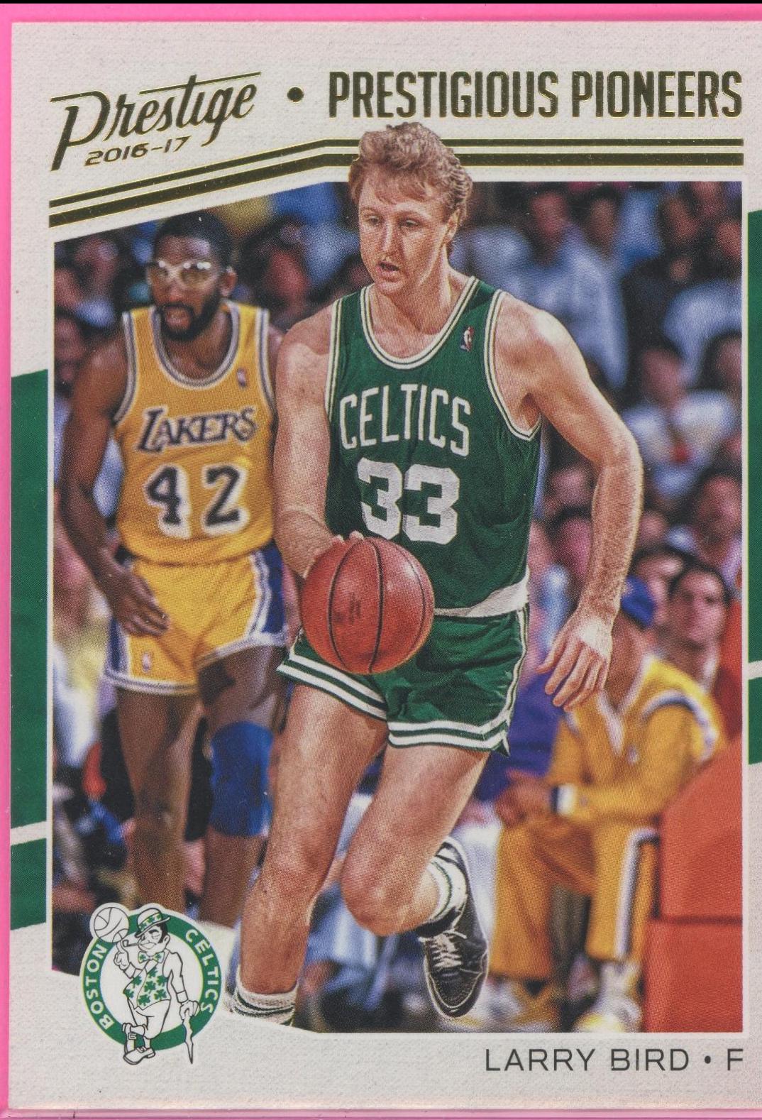 Larry Bird #11 Basketball Cards 2016 Panini Prestige Prestigious Pioneers