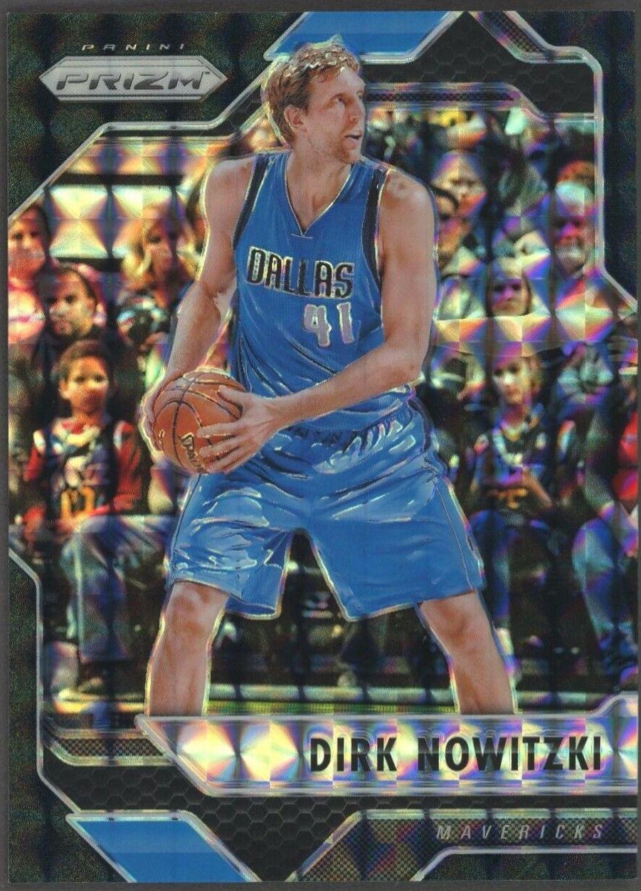 Dirk Nowitzki #24 2016 Panini Prizm Mosaic Basketball