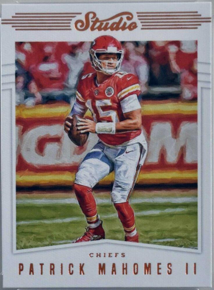 Patrick Mahomes II #S18 Football Cards 2019 Panini Chronicles Studio