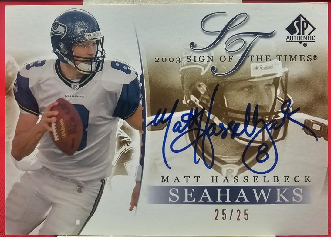 Matt Hasselbeck [Gold] #MH