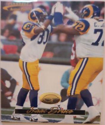 Isaac Bruce #3 Football Cards 1996 Action Packed