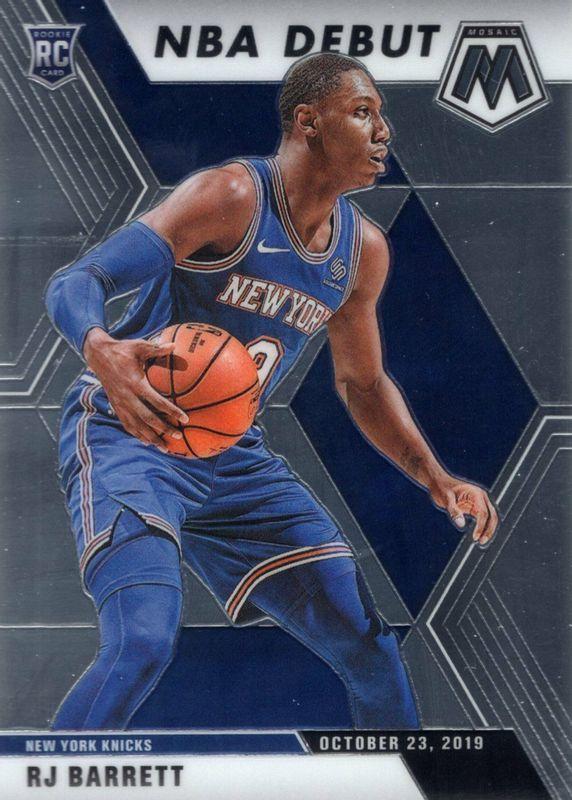 RJ Barrett #270 Basketball Cards 2019 Panini Mosaic