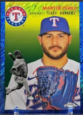 Martin Perez [Blue Shimmer] #387