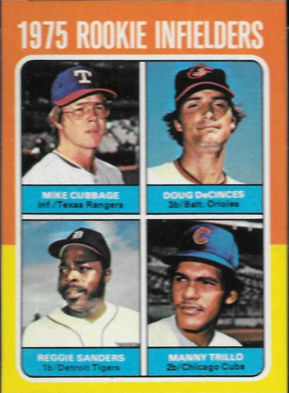 Rookie Infielders #617 Baseball Cards 1975 Topps Mini