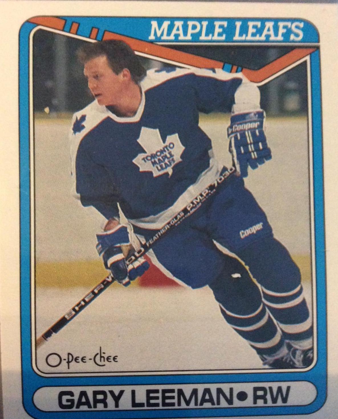 Gary Leeman #135 Hockey Cards 1990 O-Pee-Chee
