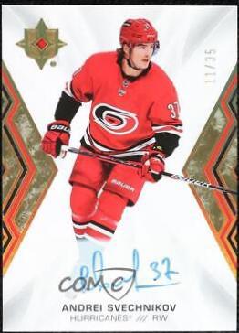 Andrei Svechnikov #65 2021 Ultimate Collection Hockey
