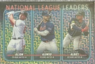 National League Leaders Runs Batted In