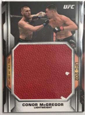 Conor McGregor #JFMR-CM Ufc Cards 2020 Topps UFC Knockout Jumbo Fight Mat A Relics