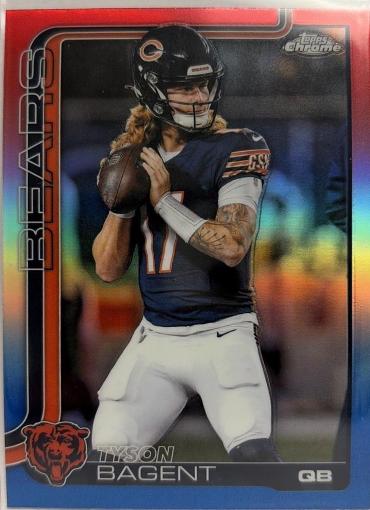 Tyson Bagent [Red White Blue Refractor] #54