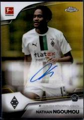 Nathan Ngoumou [Gold] #BCA-NN Soccer Cards 2022 Topps Chrome Bundesliga Autographs Prices