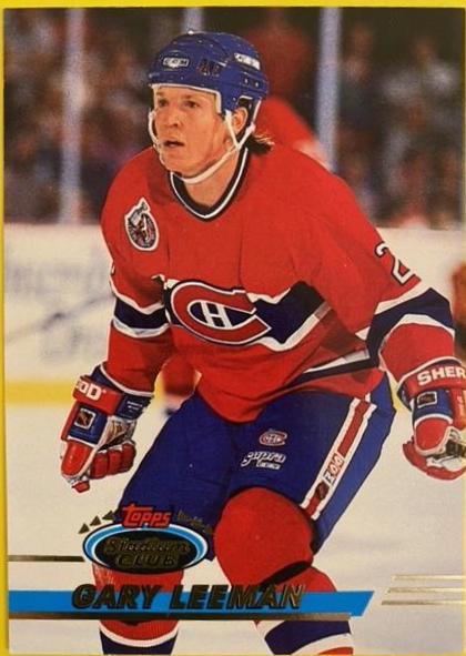 Gary Leeman #244 Hockey Cards 1993 Stadium Club
