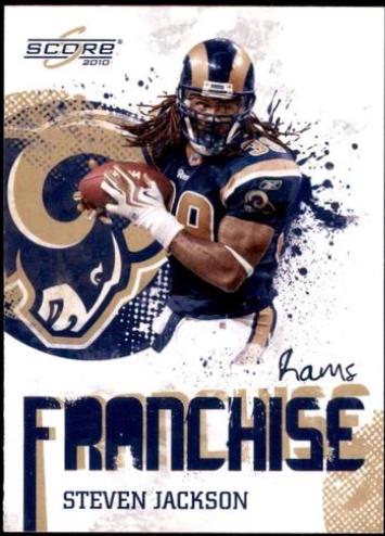Steven Jackson #8 Football Cards 2010 Panini Score Franchise