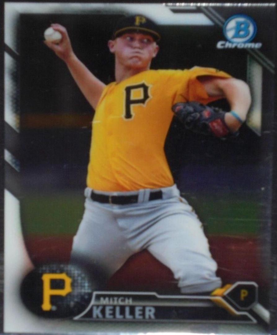 Mitch Keller #BCP-207 2016 Bowman Chrome Prospects Baseball
