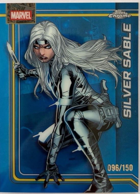 Silver Sable Blue Refractor