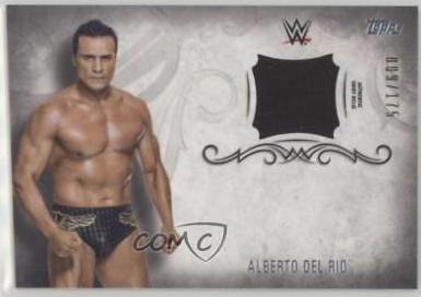 Alberto Del Rio #UAR-ADR Wrestling Cards 2016 Topps WWE Undisputed Relics