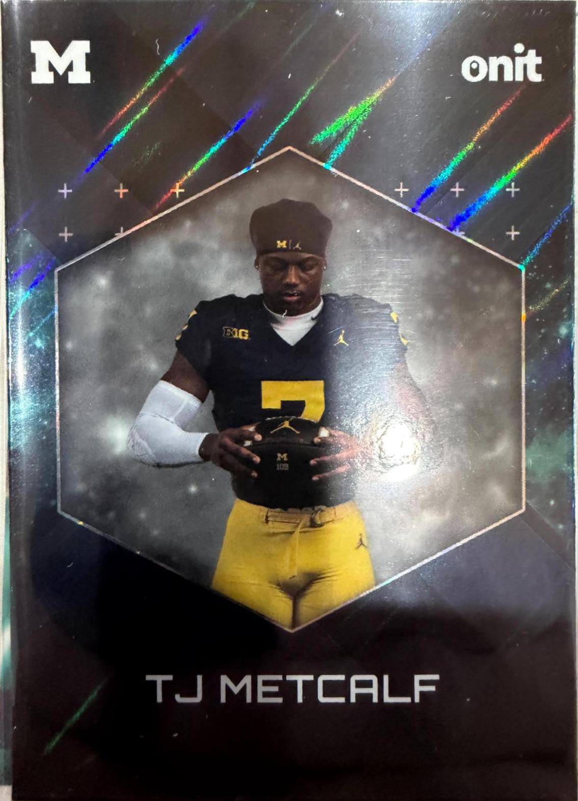 TJ Metcalf #B-54 2025 Onit Michigan Gravity Football
