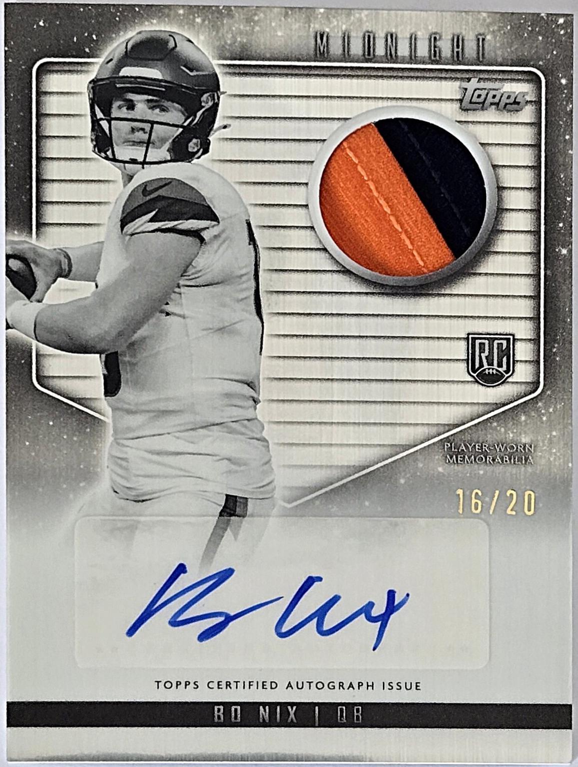 Bo Nix [Equinox] #RJA-BN
