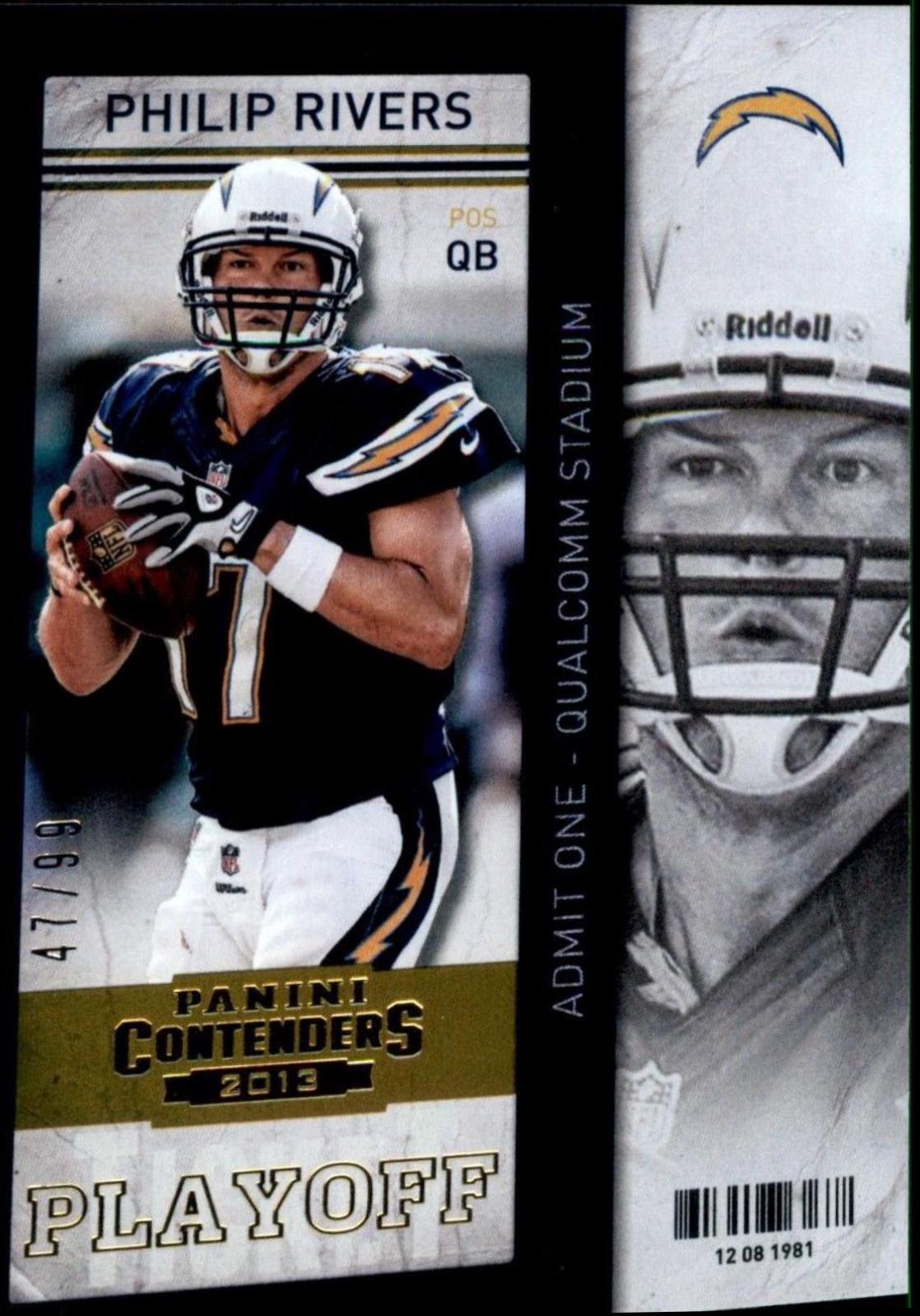 Philip Rivers [Playoff Ticket] #27