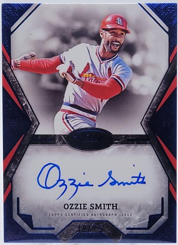 Ozzie Smith [Blue Foil] #TOTA-OS Prices | 2025 Topps Tier One