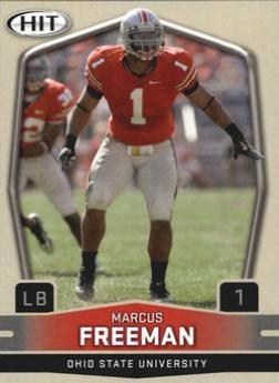Marcus Freeman #93 2009 Sage Hit Football