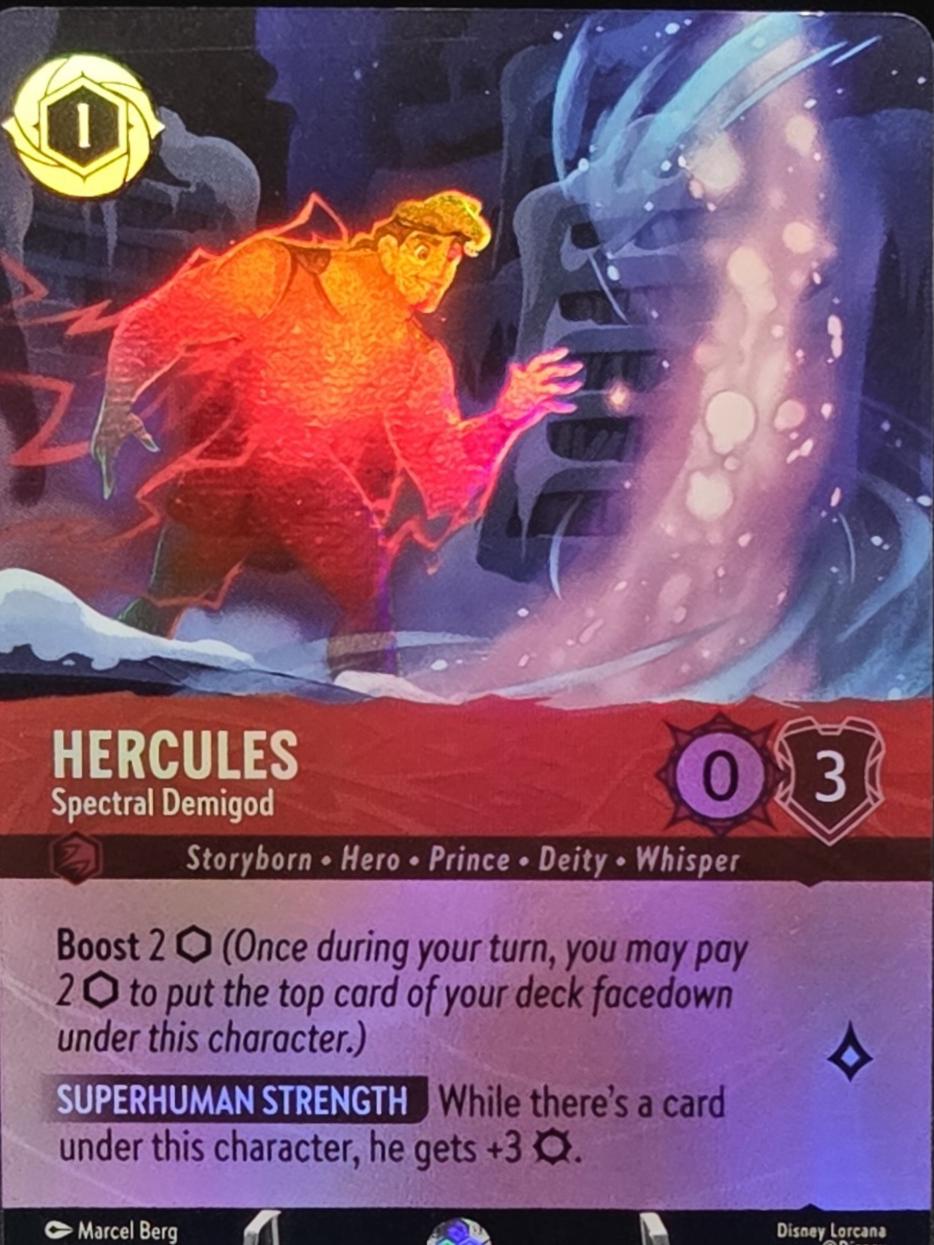 Hercules - Spectral Demigod [Foil] #117 Prices | Lorcana Winterspell | Lorcana  Cards