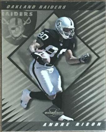 Andre Rison #39 Football Cards 2000 Leaf Limited